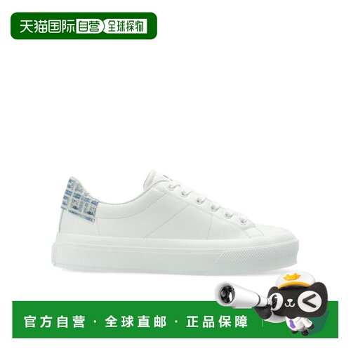 香港直邮Givenchy 徽标系带低帮板鞋 BE0027E1ES【付后1h可退】