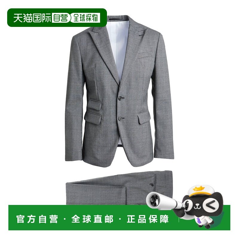 1h可退 香港直邮Dsquared2 二次方 男士 西服 grey灰色 舒适时尚,男装,商务正装西服,淘宝优惠券,粉丝福利购,淘宝优惠卷