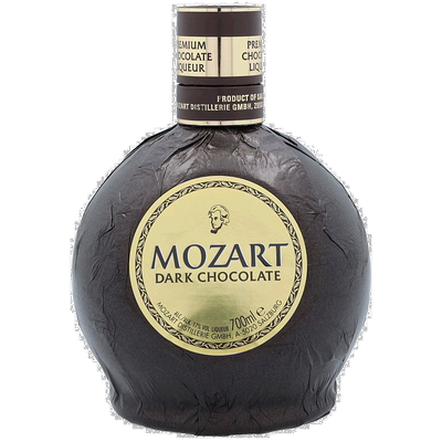 欧洲直邮Mozart Dark Chocolate莫扎特黑巧克力利口酒17度700ml