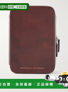 香港直邮Brunello Cucinelli 布内罗 古奇拉利 男士 皮革太阳眼镜