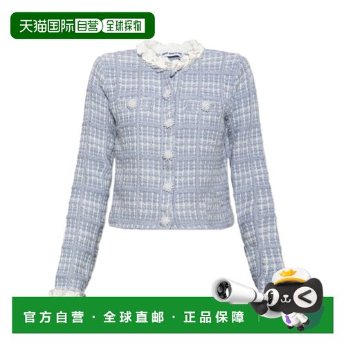 香港直邮SELF-PORTRAIT 女士西服 AW26146JABL AW2026 灰色外套