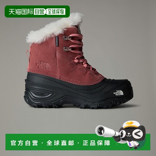 自营欧洲直邮北面Shellista V 儿童防水系带滑雪靴TheNorthFace