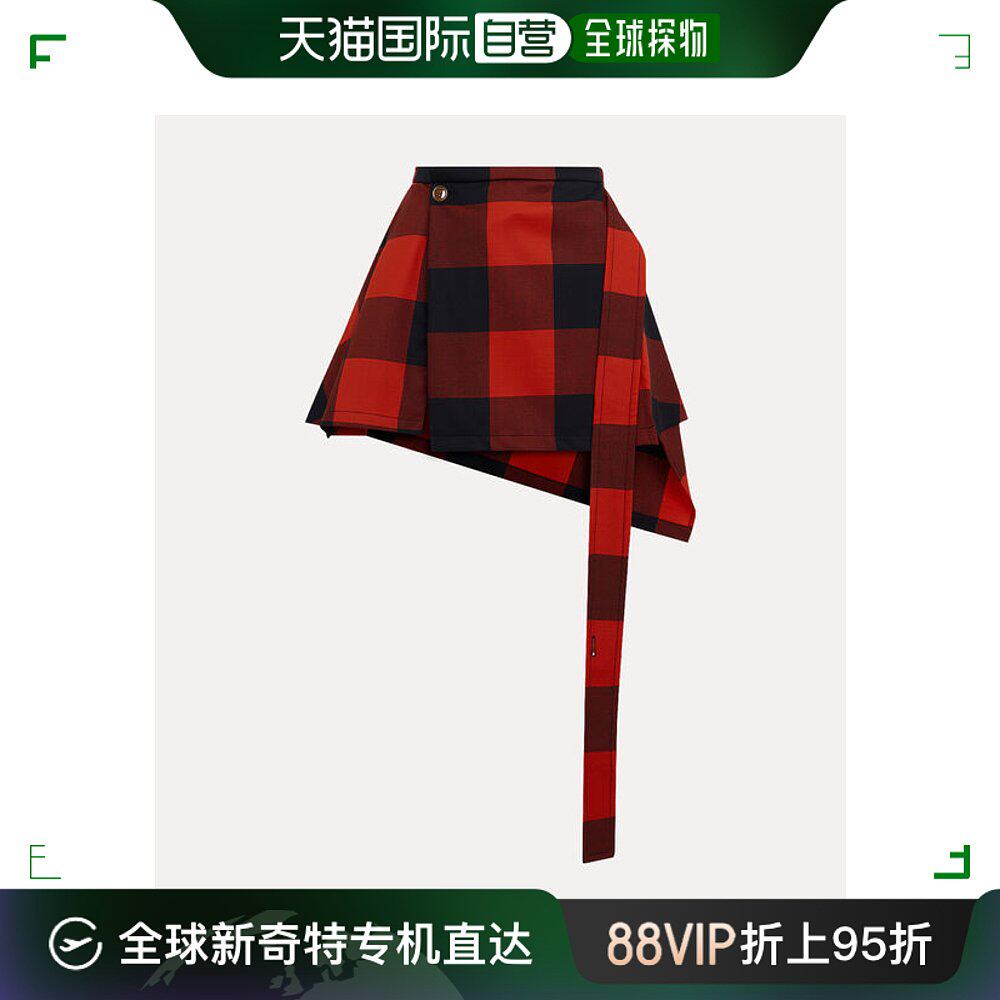 欧洲直邮vivienne westwood meghan 苏格兰短裙
