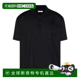 99新未使用 花朵刺绣短袖 香港直邮Valentino VMH03GA POLO 衫