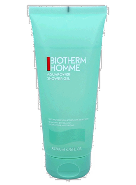 欧洲直邮Biotherm/碧欧泉男士沐浴露水动力清爽持久留香柠檬200 g