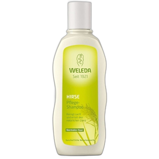 欧洲直邮德国Weleda维蕾德洗发水190ml燕麦小米提取清洁护发素