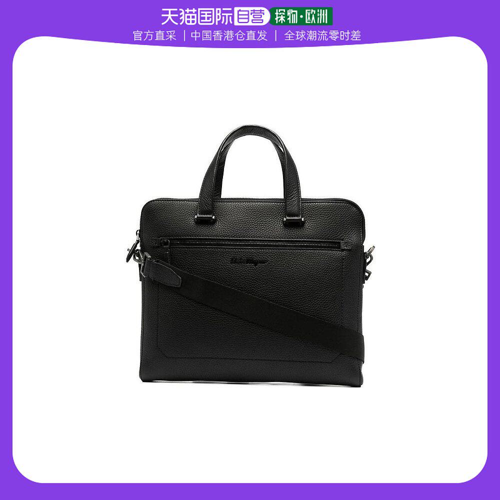 香港直邮salvatore ferragamo logo标牌手提包 240133菲拉格慕