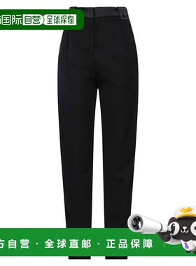 1h可退 香港直邮Rabanne 女士 正装长裤 black黑色 舒适时尚