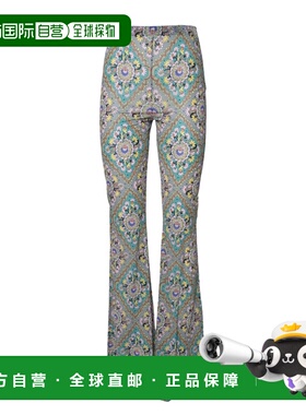 1h可退 香港直邮Etro 艾特罗 女士 喇叭休闲裤 WREA002699IA443