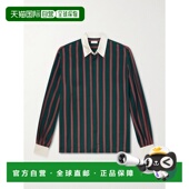 香港直邮Dries 范诺顿 Van 1h可退 Noten 德赖斯 男士 条纹缎面衬