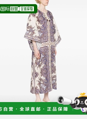 香港直邮ZIMMERMANN 女士 Zimmermann 紫色连衣裙 1210DSS242亚麻