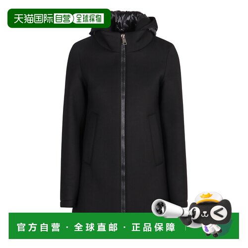 1h可退 香港直邮HERNO 女士外套 GC000516D39501Z9300 AW2025 黑