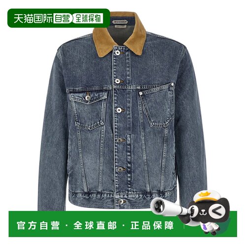 1h可退 香港直邮J.W. ANDERSON 男士夹克 DJ0039PG1930172 CO 蓝