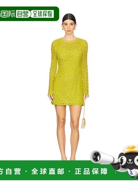 1小时内可退 香港直邮Simkhai 女士 Mccall 长袖迷你连衣裙 22510
