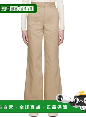 1h可退 香港直邮Palm Angels 棕榈天使 女士 米色 Reversed Waist