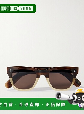 香港直邮Mr P. 男士 + Cubitts Compton D形框醋纤太阳眼镜 MPA25