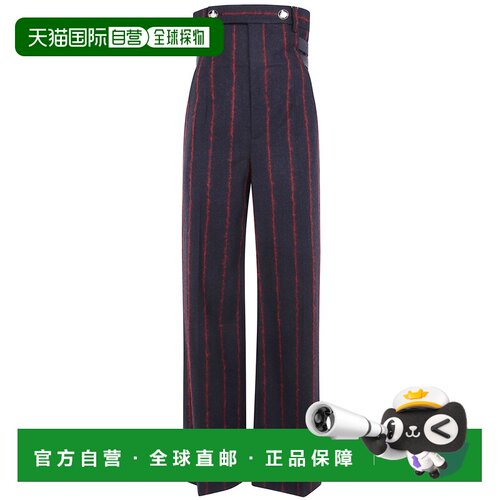 欧洲直邮VIVIENNE WESTWOOD 女士休闲裤 1F01001M【付后1h可退】