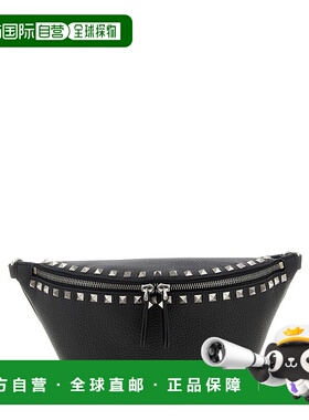 香港直邮Valentino 拉链腰包 YB0R84KDB斜挎包单肩包