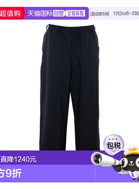 1h可退 香港直邮Y-3 男士 黑色裤子 KF6021 black黑色 舒适时尚