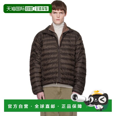 香港直邮Canada Goose 加拿大鹅 男士 棕色 Tonal Label 系列 Str
