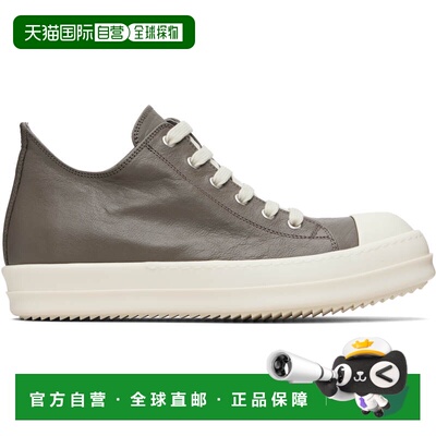 香港直邮rick owens 瑞克 欧文斯 男士 灰色 Temple Low 运动鞋 R