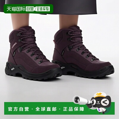 自营欧洲直邮LOWA RENEGADE GTX MID女士梅红色防水科技面料登山