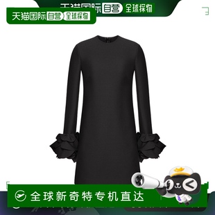 香港直邮Valentino BVAEH01CF 圆领长袖 连衣裙