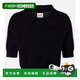 香港直邮KHAITE black黑色 女士 羊毛羊绒上衣 舒适 Leni 1h可退