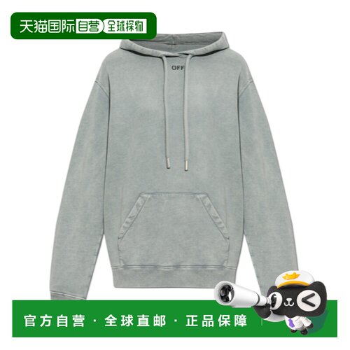 香港直邮OFF-WHITE 女士针织衫 2FE00500TW325 AW2026 灰色 抽连
