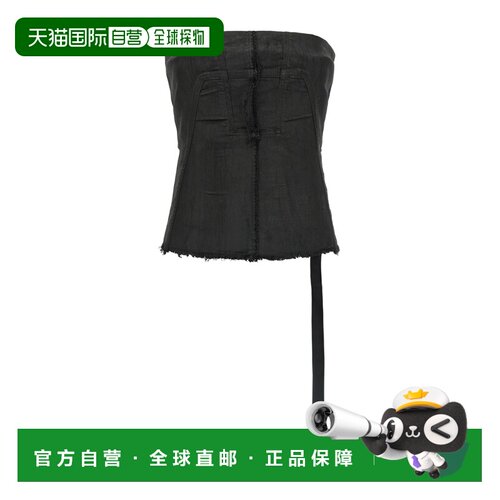 1h可退 香港直邮RICK OWENS DRKSHDW 女士背心吊带 DS01F4127SDBK