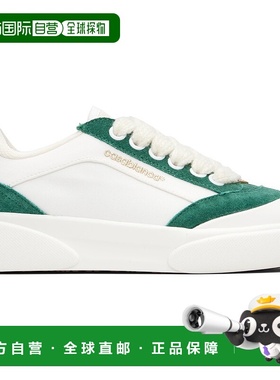 1h可退 香港直邮Casablanca 男士 白色 & 绿色 Del Mar 运动鞋 AP