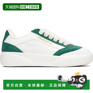 1h可退 香港直邮Casablanca 男士 白色 & 绿色 Del Mar 运动鞋 AP