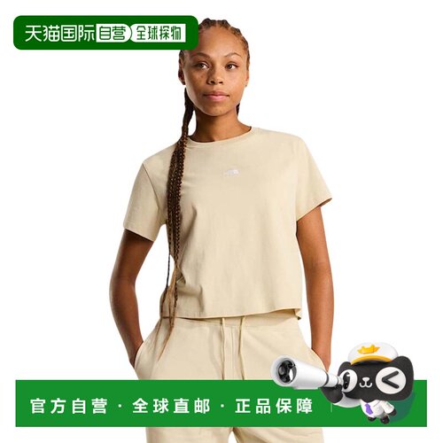 欧洲直邮the north face/北面 女士 上装T恤