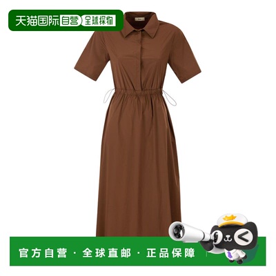 香港直邮HERNO 女士连衣裙 AB000061D12431SZ2240 SS2026 棕色