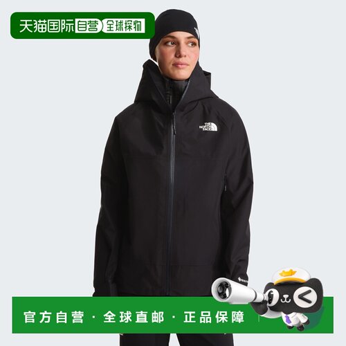 自营欧洲直邮The North Face北面 Jazzi女士黑色GORE/TEX®连帽夹