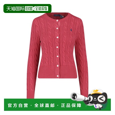 香港直邮Polo Ralph Lauren Polo 拉夫 劳伦 女士 红色毛线衫 211