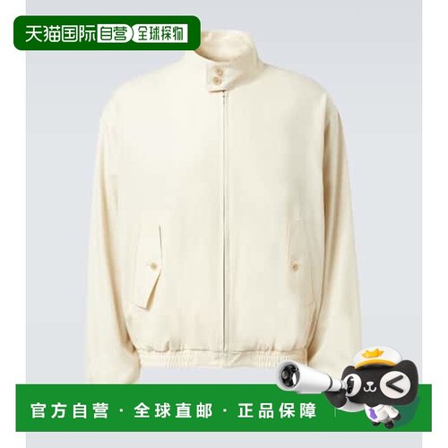 香港直邮AURALEE 男士 羊毛套头上衣 white白色 男装时尚舒适外套