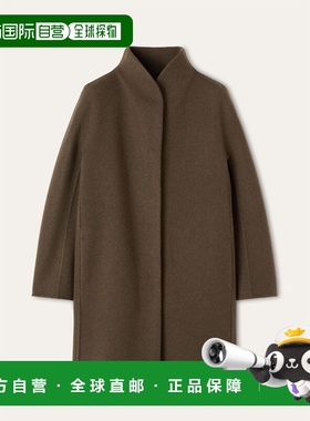 自营欧洲直邮Loro Piana 女士灰色婴儿羊绒大衣