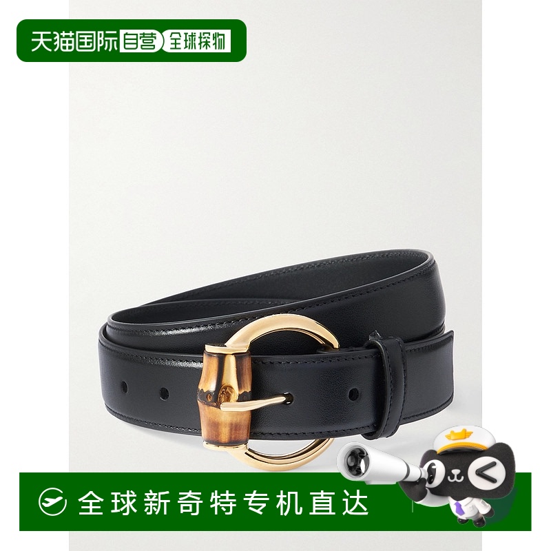 1h可退 香港直邮Gucci 古驰 女士 竹节皮带腰带 827814AAEV4