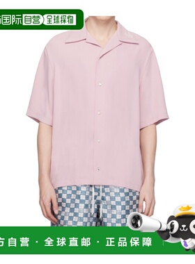 1h可退 香港直邮AMIRI 男士衬衫 AMSTCA1127SUMMERASH SS2026 粉