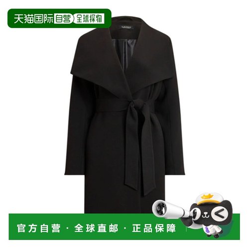 香港直邮Ralph Lauren 系带裹身大衣 297979537