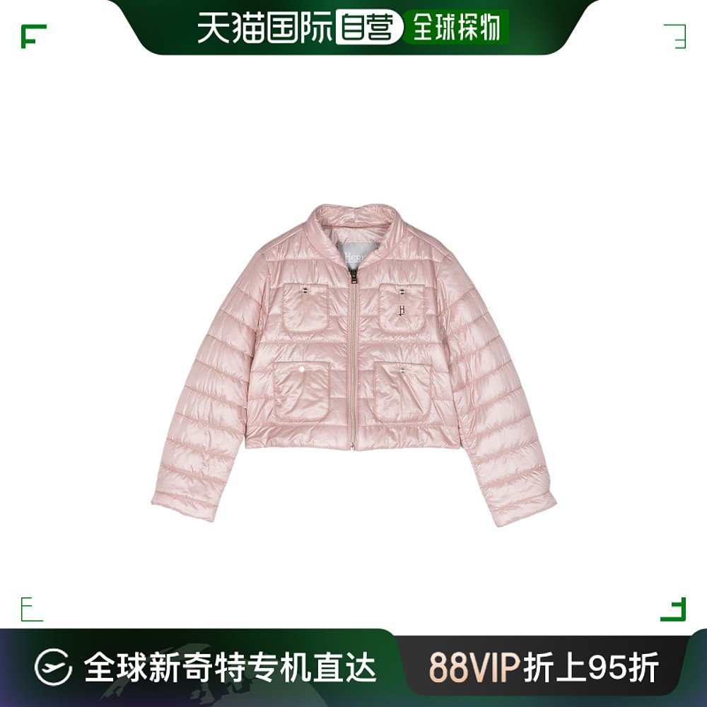 香港直邮Herno 女童 长袖棉服童装 GI000076G12017