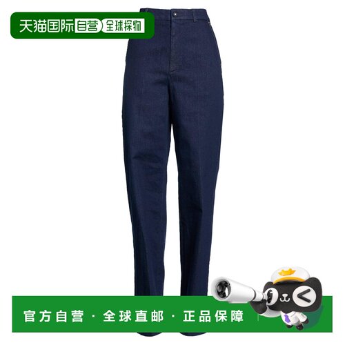 1h可退 香港直邮Moncler盟可睐女士牛仔长裤牛仔裤直筒裤