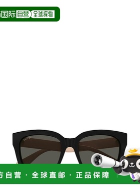 香港直邮Gucci 古驰 女士 猫眼太阳镜 GG1338S black黑色 舒适时