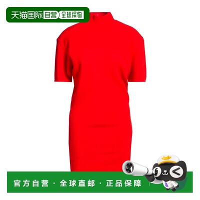 1h可退 香港直邮Jacquemus 女士 Sweater 连衣裙 red红色 舒适时