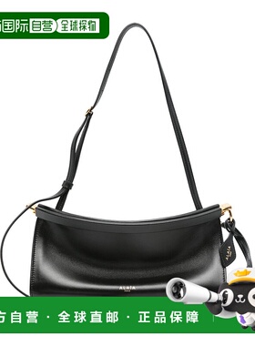 1h可退 香港直邮Alaia 女士 East West 小号单肩包 AA1S01426CA33