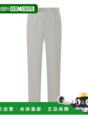 1h可退 香港直邮Zegna Zegna褶裥裤 R318F06A377TB12