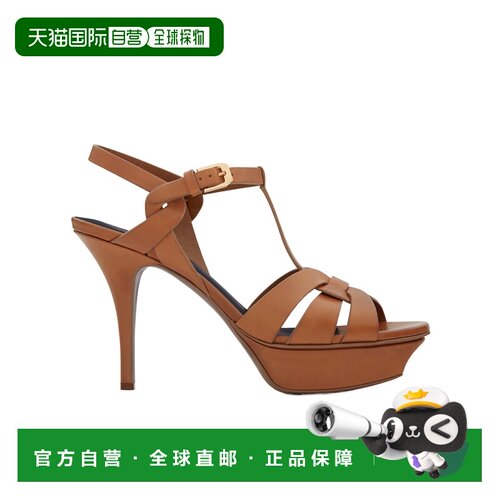1h可退 香港直邮Saint Laurent 露趾高跟凉鞋 859836DWE00