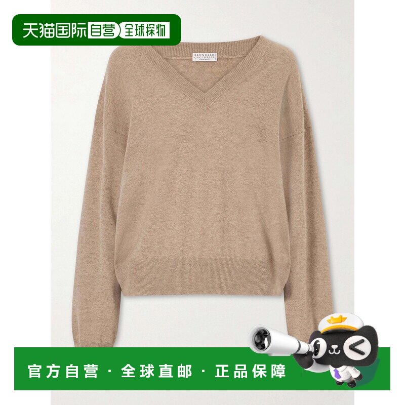 香港直邮Brunello Cucinelli 布内罗 古奇拉利 女士 羊绒毛衣 M12