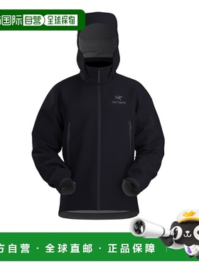 自营1h可退 欧洲直邮Arc'Teryx始祖鸟 Beta男士黑色锦纶连帽夹克